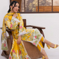 3 Pieces - Yakeen By Asifa Unstitched  Yellow Ladies Lawn Suit