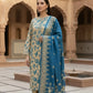3 Pieces - Marooj Unstitched Skin BanaDora Linen Suit