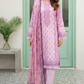 3 Pieces - Lakhany  Unstitched Baby Pink Lawn Suit