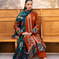 3 Pieces - Yakeen By Asifa Unstitched  Orange Ladies Lawn Suit