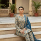 3 Pieces - Marooj Unstitched Skin BanaDora Linen Suit