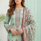 3 Pieces - Lakhany  Unstitched Pista Lawn Suit