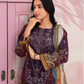 3 Piece - Fabiha By Feroza Unstitched Purple Lawn Suit