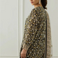 3 Pieces - Orient Unstitched  Black Ladies Lawn Suit