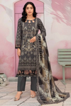 3 Piece - Fabiha By Feroza Unstitched  Grey Lawn Suit