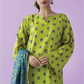 3 Pieces - Orient Unstitched  Parrot Ladies Lawn Suit