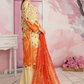 3 Piece - Fabiha By Feroza Unstitched Orange Lawn Suit