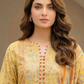 3 Pieces - Lakhany  Unstitched Yellow Lawn Suit