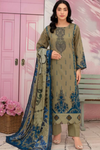 3 Piece - Fabiha By Feroza Unstitched Sea Green Lawn Suit