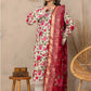 3 Pieces - Regalia Unstitched Skin Fancy Zari Dupatta Printed Shirt Lawn Suit