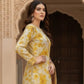 3 Pieces - Marooj Unstitched Yellow BanaDora Linen Suit