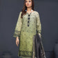 3 Pieces - Regalia Unstitched Sea Green Fancy Zari Dupatta Printed Shirt Lawn Suit