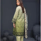 3 Pieces - Regalia Unstitched Sea Green Fancy Zari Dupatta Printed Shirt Lawn Suit