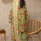 3 Pieces - Regalia Unstitched Pale Green Fancy Zari Dupatta Printed Shirt Lawn Suit