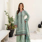 3 Pieces - Marooj Unstitched Sea Green BanaDora Linen Suit