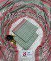 3 Pieces - Bin Saeed Unstitched  Sea Green Ladies Lawn Suit